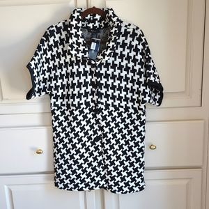 Knitted Black & White- NWT - Style & Company - Hyde Park - Petite XL